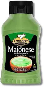 Tamarozzi Maionese Verde Gourmet Lanchero, 380g, Sabor Intenso e Cremoso, com Ervas Finas