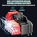 Jadeshay 21V Cordless Turbo Fan Blower, 800W High-Speed Handheld Jet Air Gun with 35,000 RPM Motor, Stepless Speed Control for Car Drying, Leaf Blowing & Workshop Dust Removal