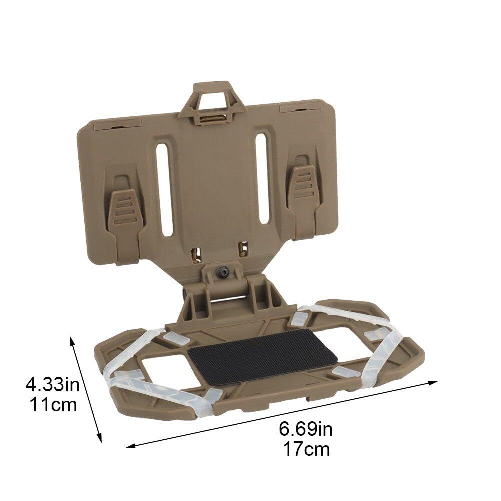 Ratch De Teléfono Móvil Militar Mapa De Bolsa De Cofre Mapa del Panel De Administración Molle Plegable Plegable Tablero De Navegación