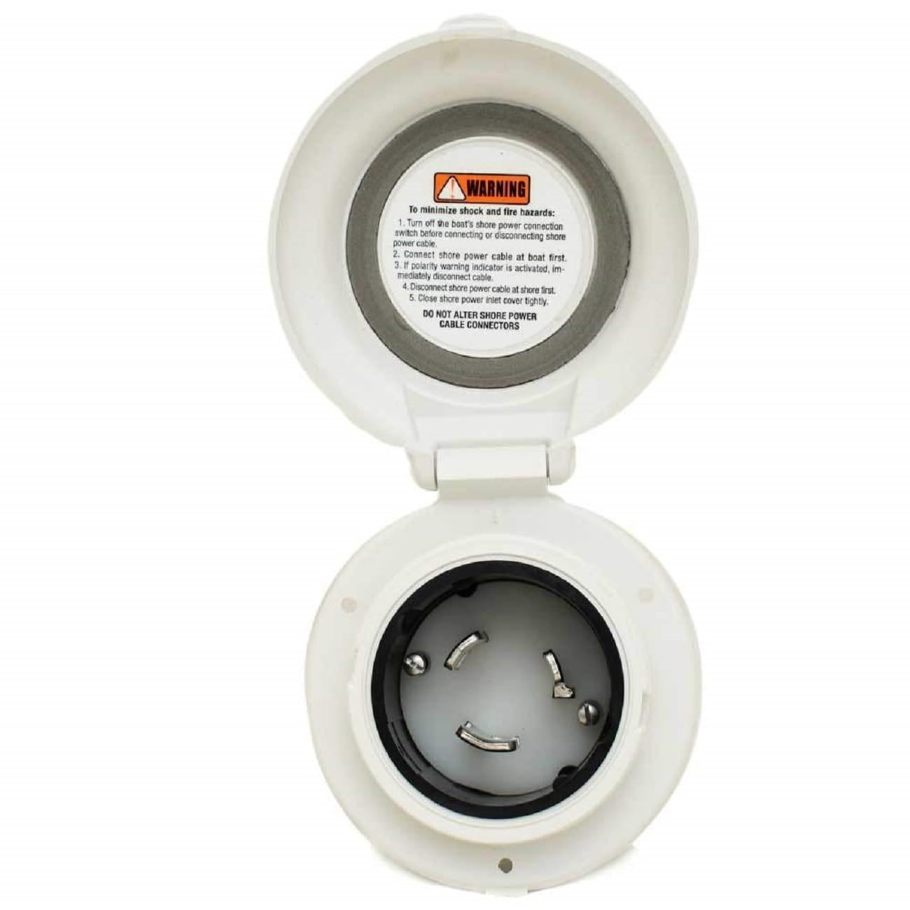 Prise Marinco bipolaire monophase 3 fils 32 A 220V - Art. 14.487.03