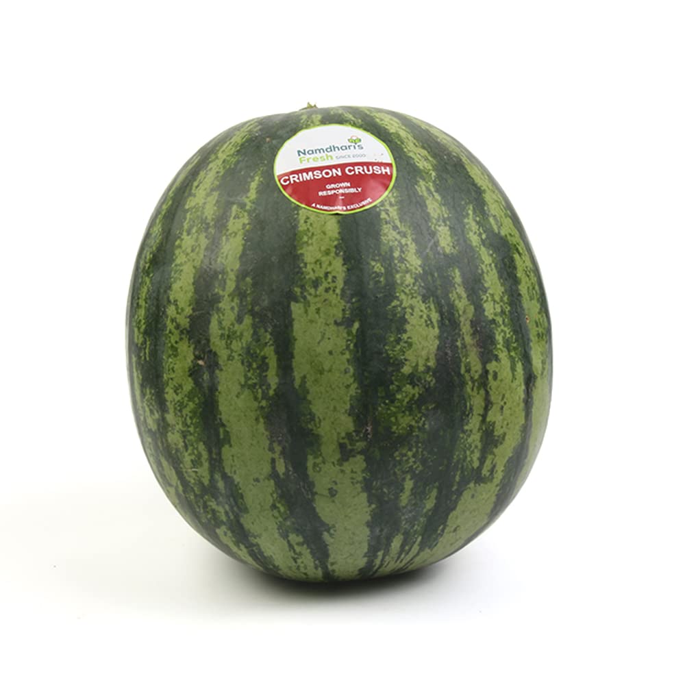 Fresh Watermelon-Crimson Red flesh/Crush,1Pc, (Approx. 2kg -2.5kg