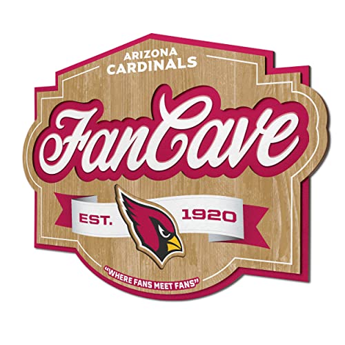 Image of YouTheFan NFL Arizona Cardinals FanCave Wall Art