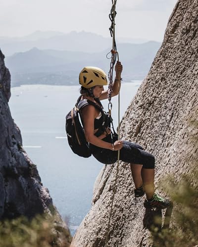 Image of OutdoorMaster Rock Climbing Helmet Adults Mountaineering Helmet Arborist Helmet Hiking Caving Search and Rescue Tree Climbing Helmet Adjustable