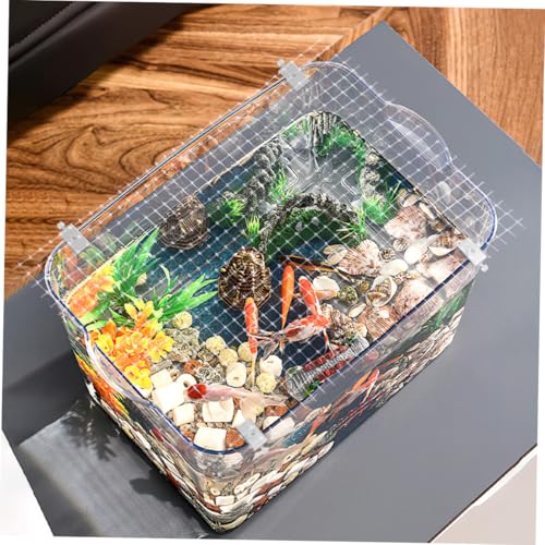 Filet aquarium ajustable HEMOTON couverture maille découpable pour poissons - 4