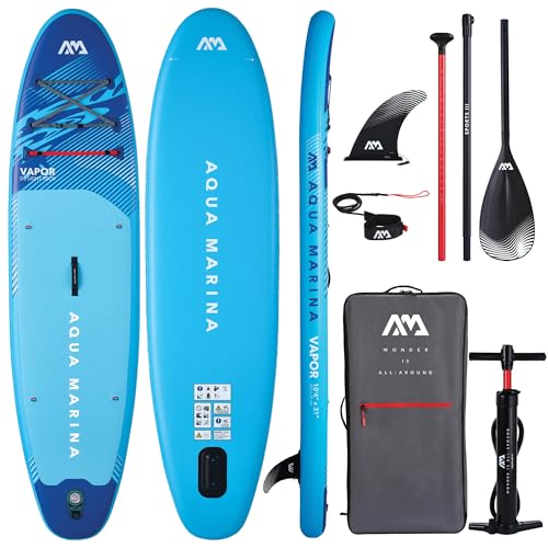 Aqua Marina Vapor Aufblasbares Stand-Up-Paddleboard-Paket 3 m