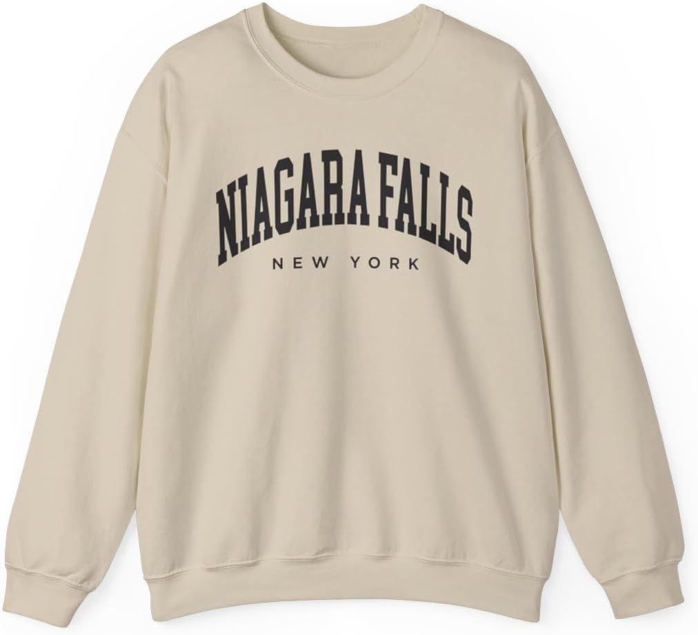 Niagara Falls New York Adult Unisex Crewneck Sweatshirt
