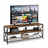 Hompenny TV Stand for TV up to 65 Inch, Industrial Entertainment Center for Living Room Bedroom, Stu