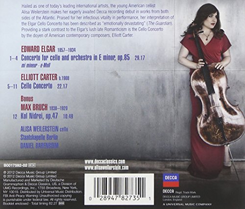 Elgar & Carter Cello Concertos #TOP1