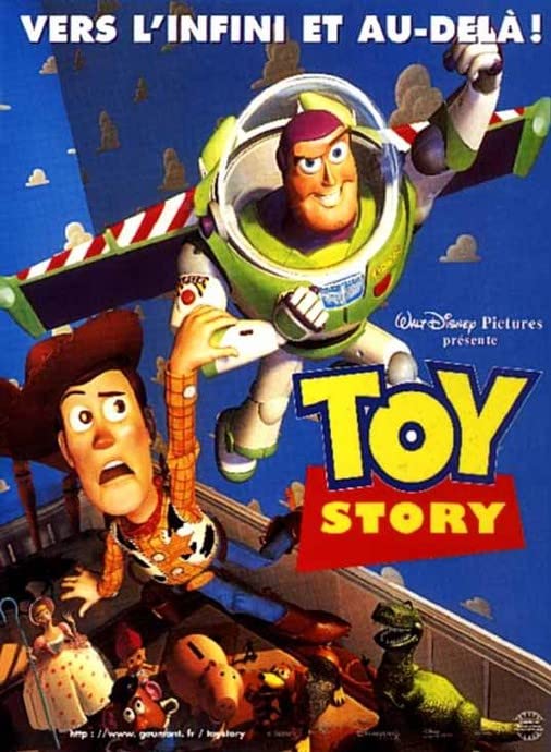Affiche de Cinéma Originale Toy Story 40x53 cm Idée Cadeau Geek Cinéphile