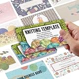 Business Cards Customize with Knitting Templates, Custom Business Cards Personalized with Your Logo, 3.5