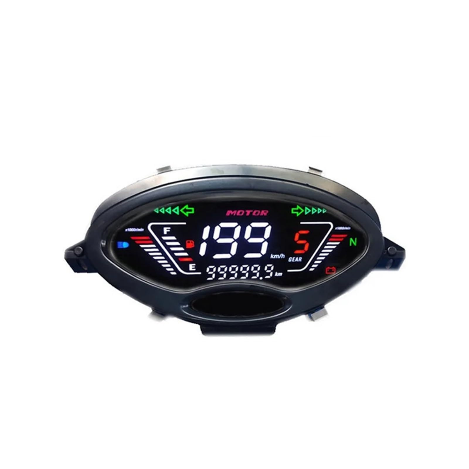 Compteur De Vitesse Moto Noir pour Ho&NDA Charisma 125X Wave125s Innovation 125 Nova JL125 Accessoires Moto Tachymètre