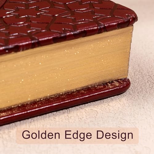 CAGIE Leather Journal for Women, 100 GSM 256 Lined Pages, A5 Hardcover — view 4