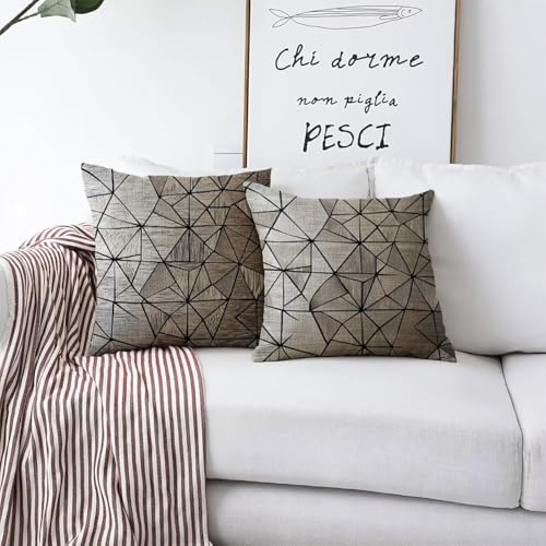Housse de coussin 22x22inch extérieur imperméable Lejnlnng