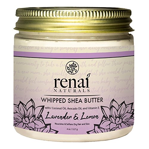 Lavender & Lemon Whipped Shea Butter (4 oz)