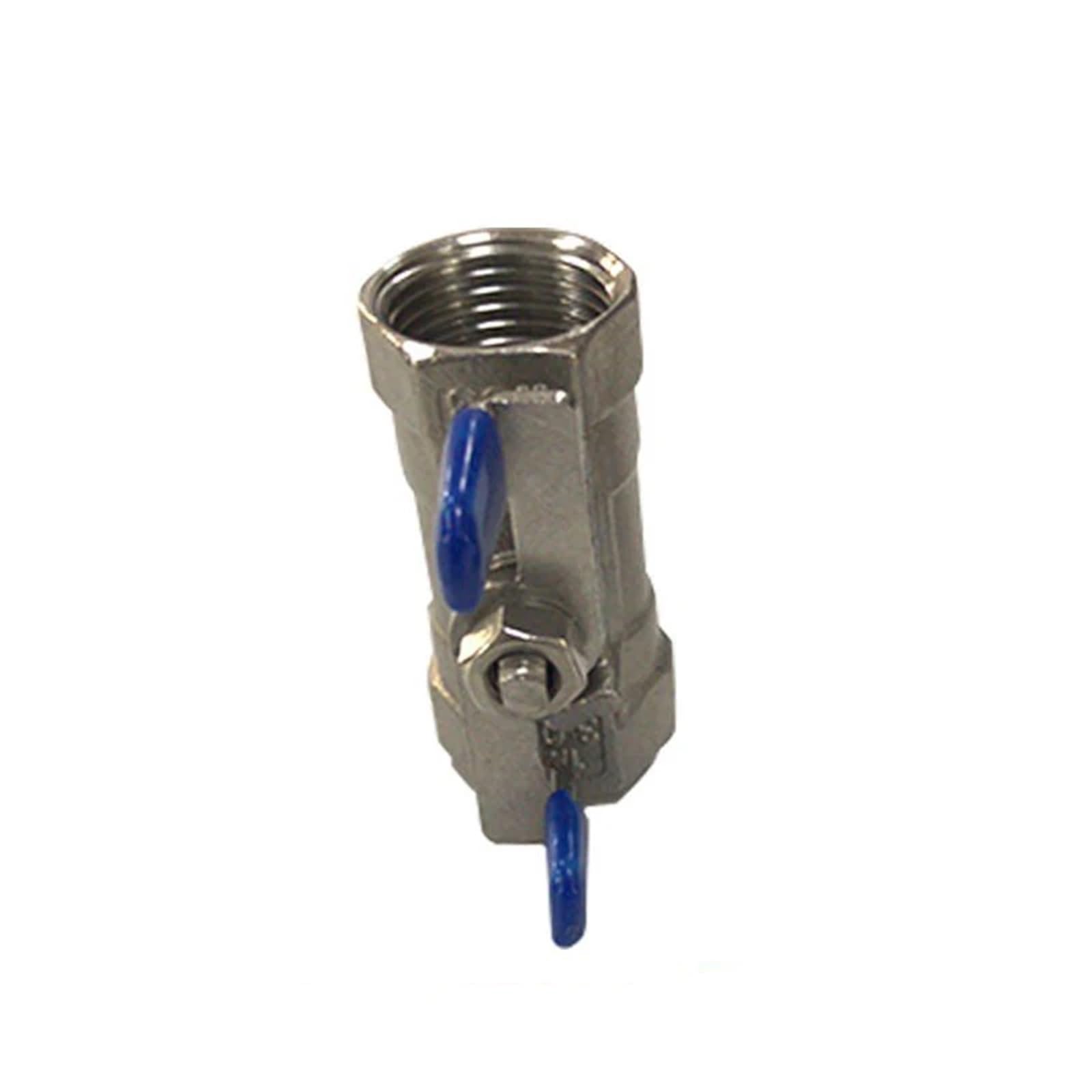 2 pezzi 1/2" 3/4" 1" 1-1/4" 2" Valvola a sfera monoblocco a bassa pressione in acciaio inossidabile 304 for acqua, olio e vapore(1/2")