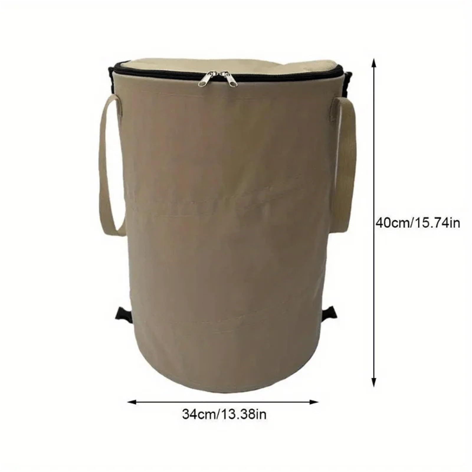 Sacchi Da Giardinaggio Pop Up 2 pezzi da esterno portatile pieghevole pattumiera con coperchio campeggio picnic bidone della spazzatura cestino portaoggetti for rifiuti cortile giardino borsa foglia