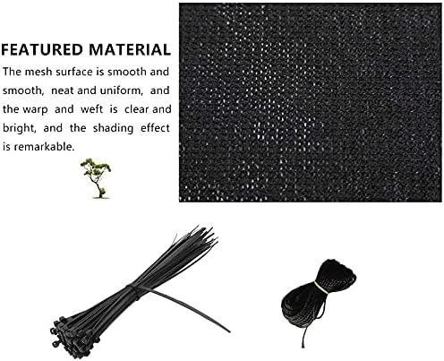 zimo Balcony Privacy Screen Balcony Shield for Porch Deck Outdoor Backyard Patio Balconys Black (3'x16.4')