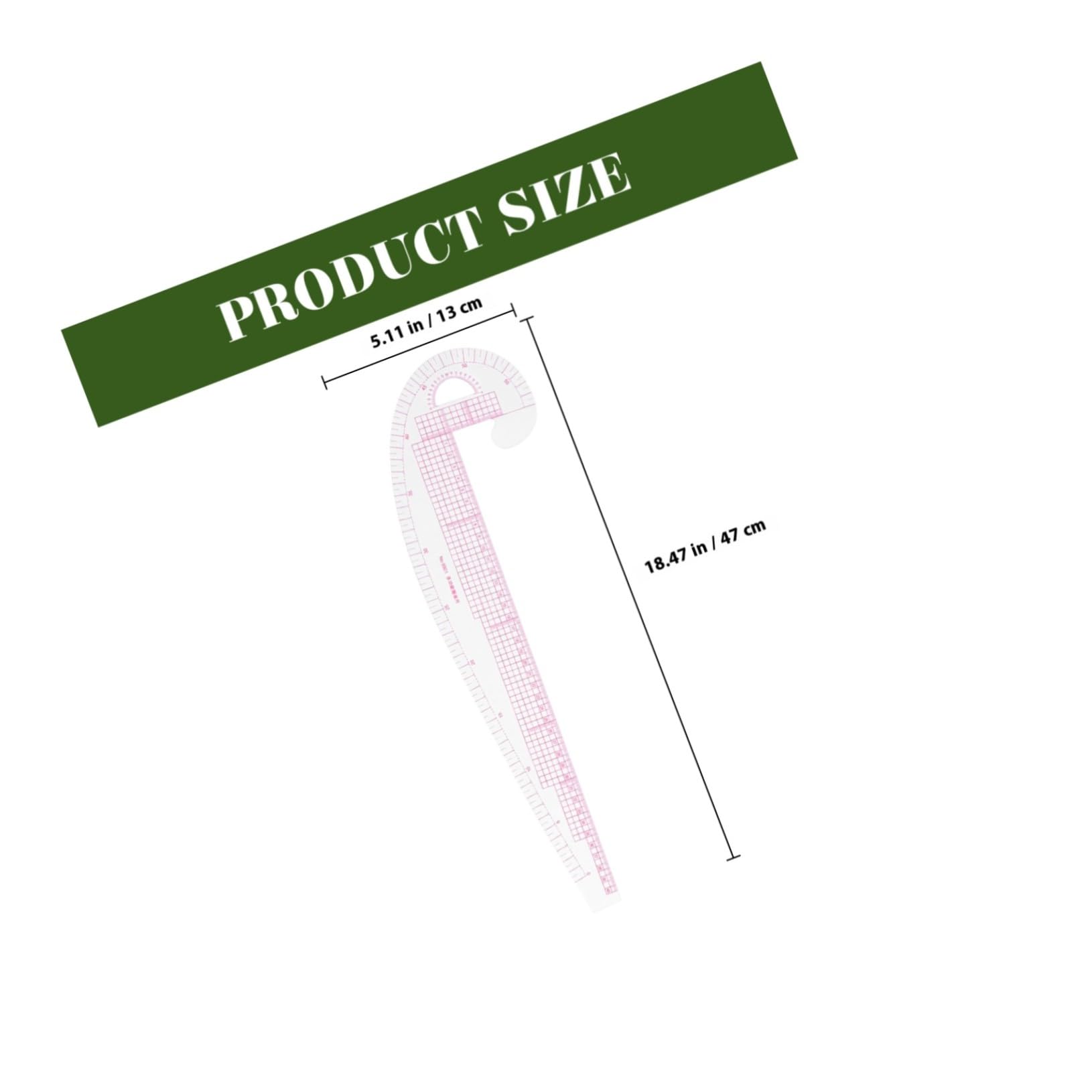 NOLITOY Nählineal und Verbesserten Arbeitseffizienz Tool 14 Stück aus Pvc und Edelstahl mit Flexiblem Kurvenlineal zur Schnittmustererstellung für Anfänger und Designer