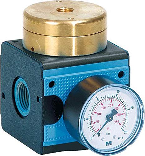 Druckregler G 45323 DR-I-G1/2i-20-0,2/16-Z-B3 - Baureihe Bloc 3 pneumatisch ferngesteuert mit Manometer