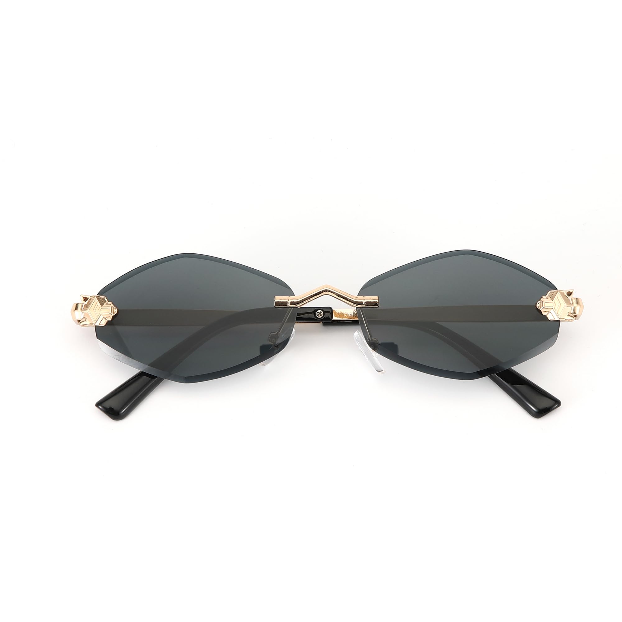 salty Retro Sunglasses-Black for Men & Women | Stylish Unisex Goggles | Trendy Shades | Designer Eyewear | UV Protection Frame | Travel Fashion Accessories-picture-30