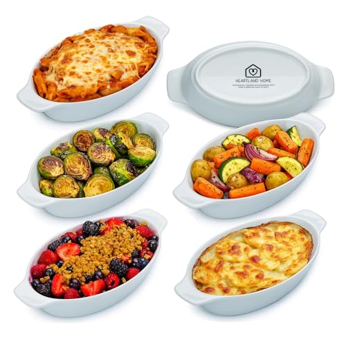 Heartland Home Porcelain Mini Casserole Dish Oval