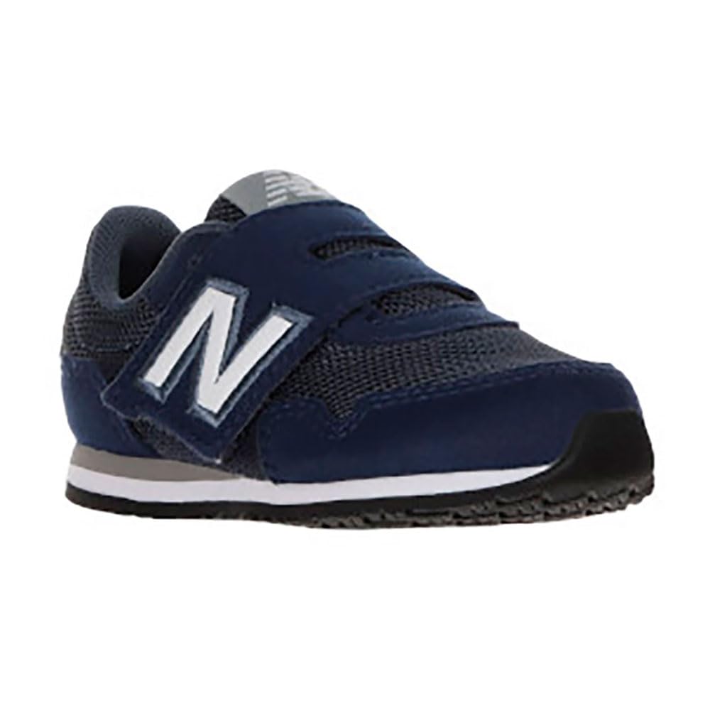 New Balance Kids 323 Hook & Loop Shoes, NB Navy/White, 3.5