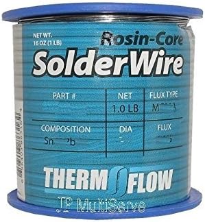 ThermoFlow Solder Wire (Rosin-Core) - 63/37 - 1lb Roll - 1.0mm Dia. by Thermoflow