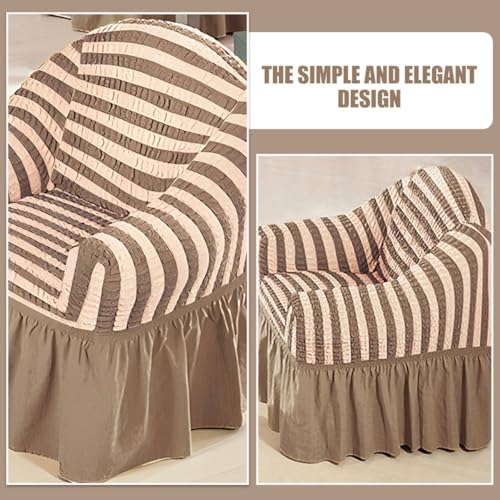 Housse fauteuil inclinable extensible protection salon design - 7