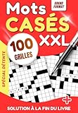  Mots Casés – Carnet de 100 Grilles Relaxantes pour Adultes et Seniors: Jeu de Mots Stimulant pour Booster la Mémoire et la Concentration  Puzzles Apaisants avec Solutions Incluses