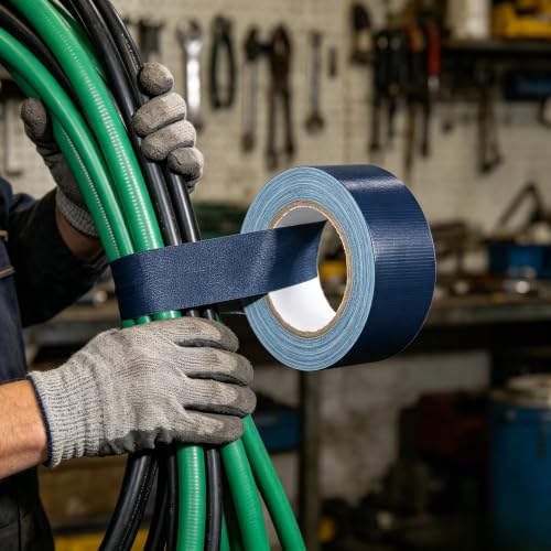 Image of Heavy Duty Duct Tape 2 Inch X 33 Yards Navy Blue