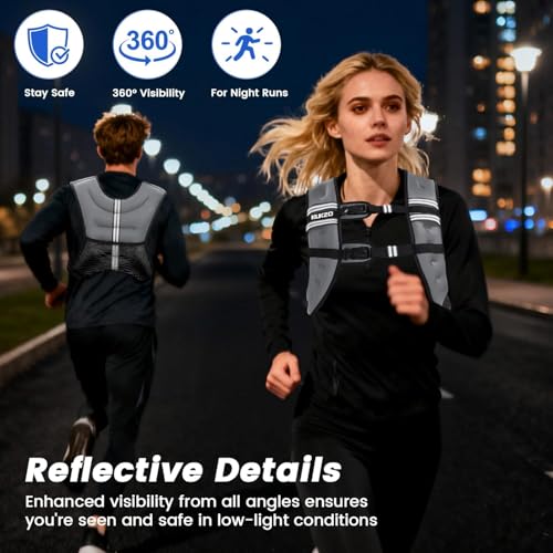 Image of Weighted Vest Woman 6 /8 /12 /16 /20 /25 /30lb Weight Vest for Women Men Body Weight Vests for Walking Strength Training Running Workout Jogging Fitness