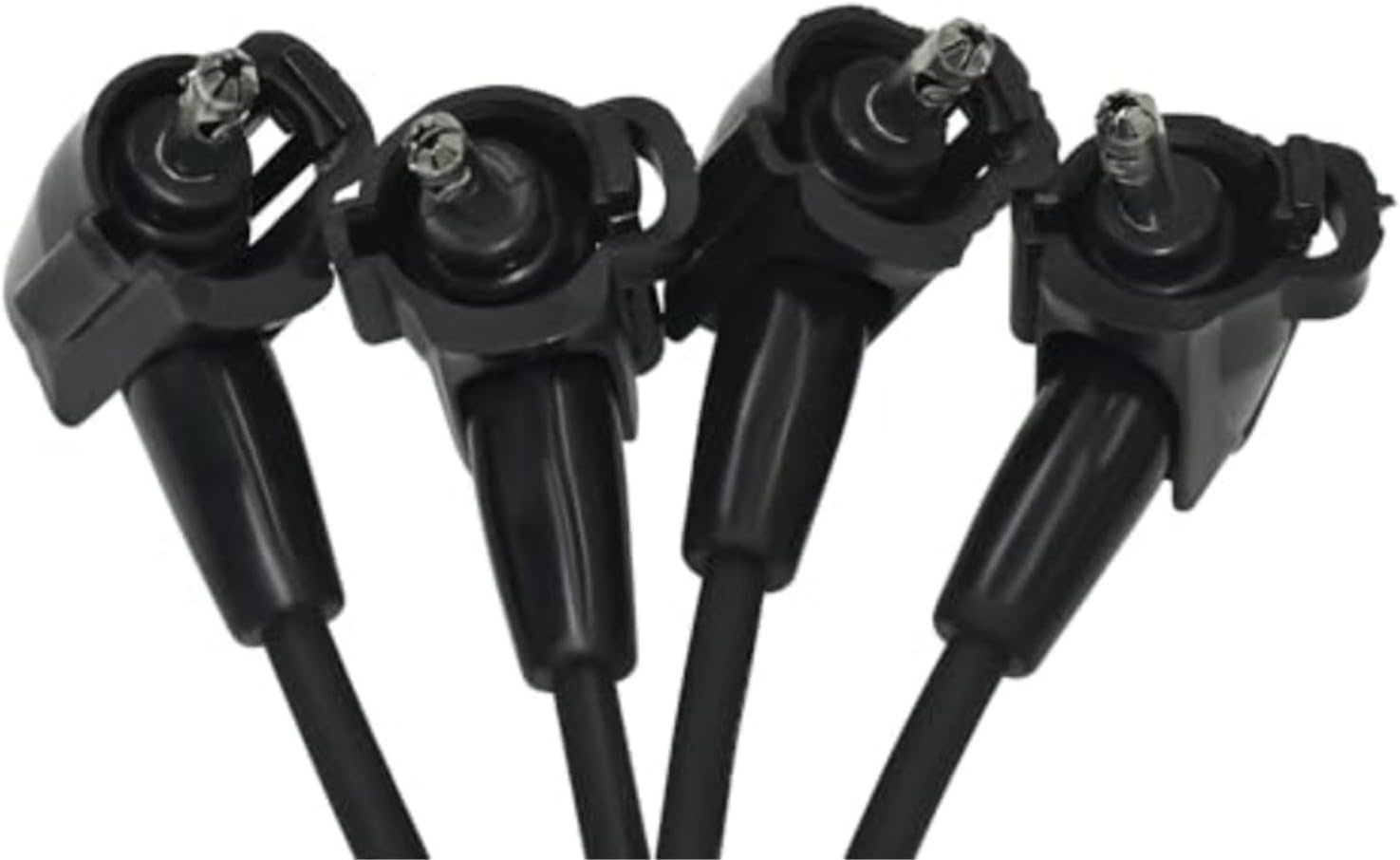 4X Spark Plugs Ignition Cable 90919-22327 9091922327 Fit For Toyota Corolla 1.6L 1.8L 1993-1997