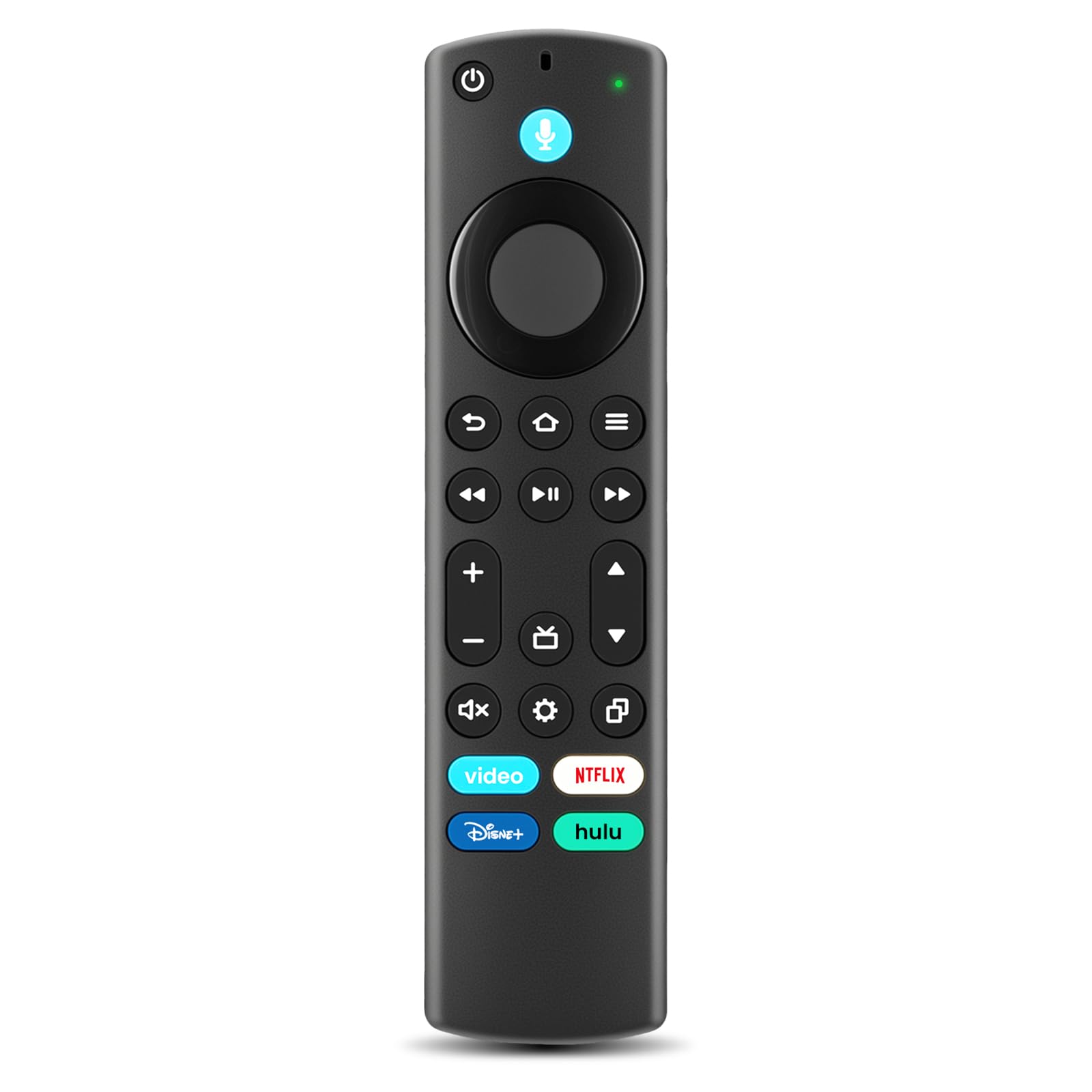 Replacement Remote for Fire TV, with Alexa Voice Control, Compatible with Insignia Toshiba TCL Hisense Amazon Fire TV Edition, Simple Setup, 1-Year Warranty