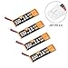 Price comparison product image 4pcs 550mAh 1S HV 3.8V LiPo Battery 50C Rechargeable Battery JST-PH 2.0 PowerWhoop mCPX Connector for Inductrix FPV Plus Micro FPV Racing Drone Like Tiny 8X Mirarobot S85 Whoop KK Tiny7 Snapper7 Armor