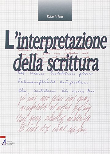L'Interpretazione Della Scrittura