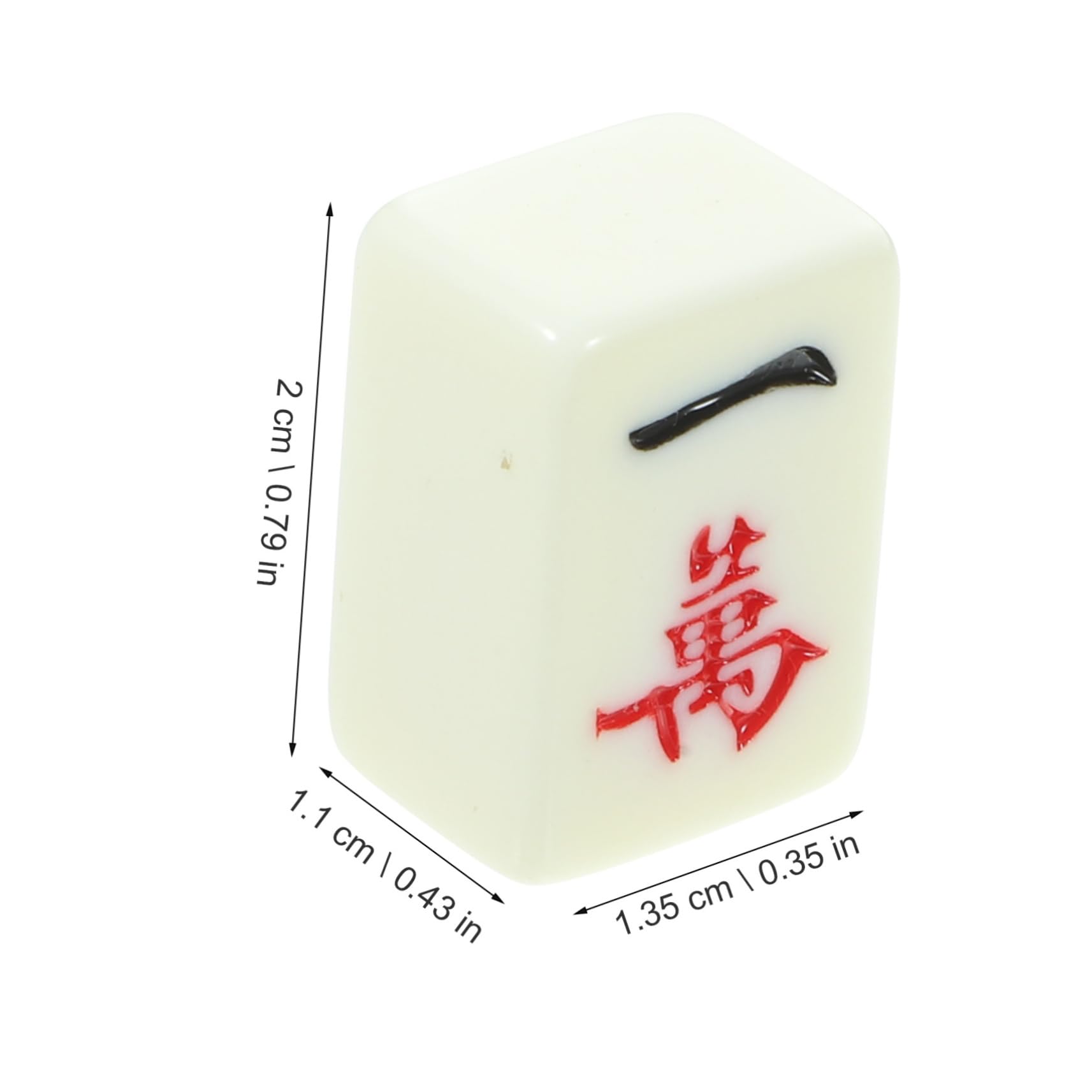 VICASKY Kleiner Mahjong Spiel 1 Satz aus Abs und Imitationsleder für Reisen | Kompakte Größe, Leicht zu Tragen, Vollständiges Zubehör, Passend für Riegel und Partys
