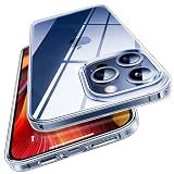 Picture of TORRAS Crystal Clear for iPhone 15 Pro Case, Ultra-Thin [Non-Yellowing] [Military Protection] Slim Fit Silicone TPU Cover for iPhone 15 Pro Phone Case, Soft, Clear, 6.1 inch