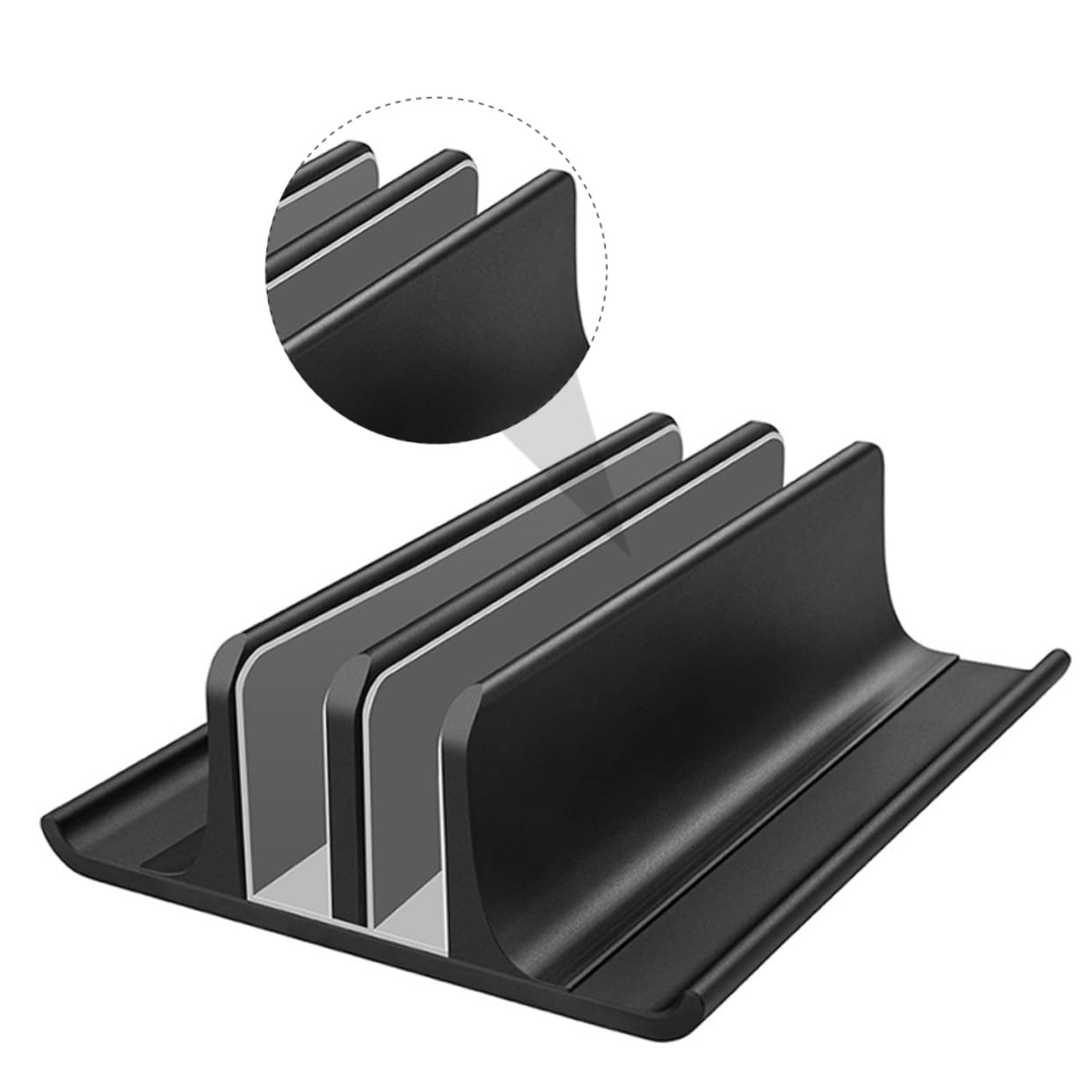 Rack Di Raffreddamento Per Laptop in Lega Di Alluminio Supporto Verticale Per Laptop Per Casa Ufficio