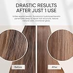 SUNATORIA Keratin Hair Mask - Deep Conditioner for Dry Damaged Hair - Hydrates, Repairs, Nourishes - Keratin Hair Treatment - Deep Conditioning Hair Mask - Keratina Mascarilla Para el Cabello - Image 3