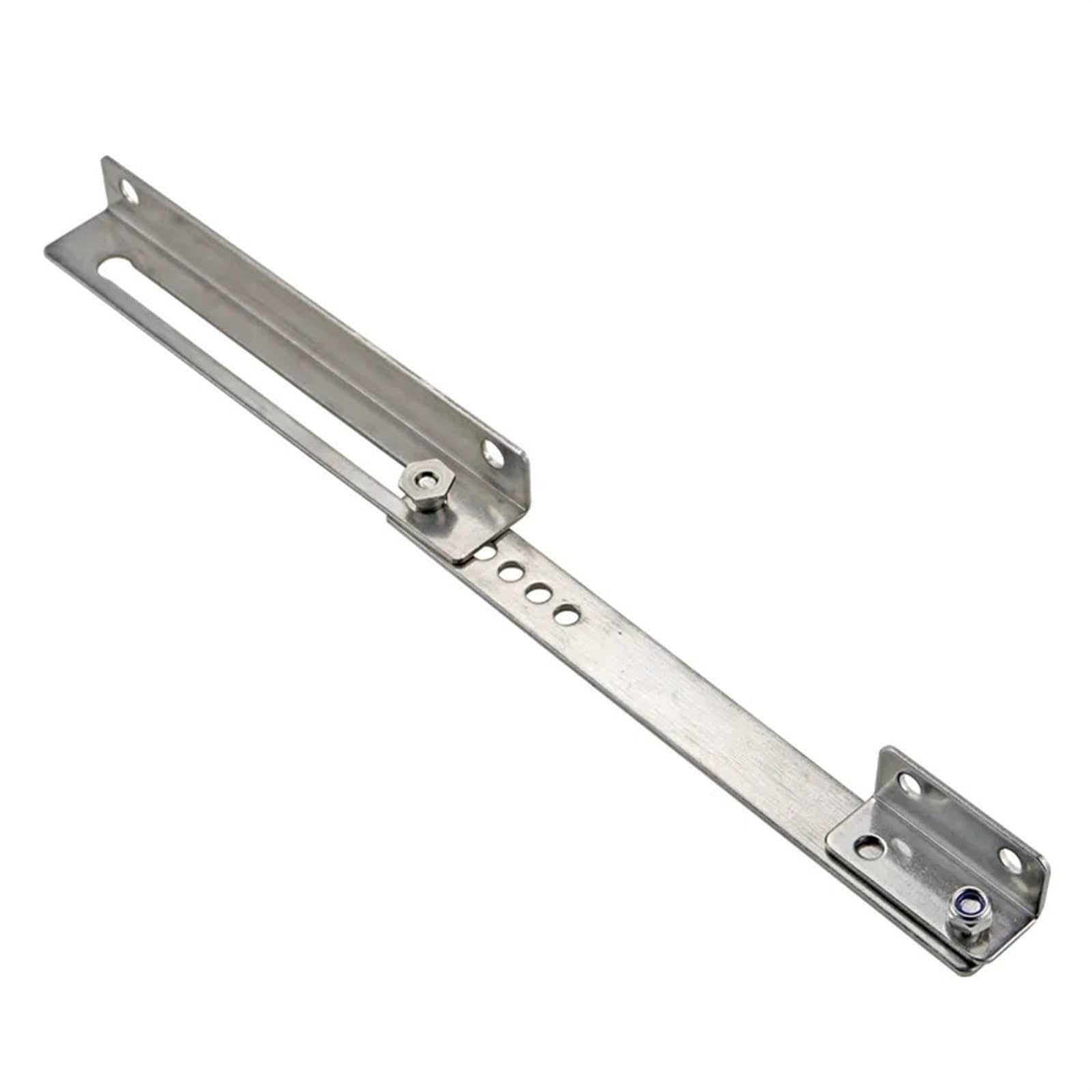 Barre de support de limiteur en acier inoxydable pour armoire et porte pliante