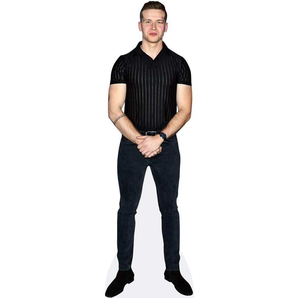 Oliver Stark (Black Outfit) Mini Size Cutout
