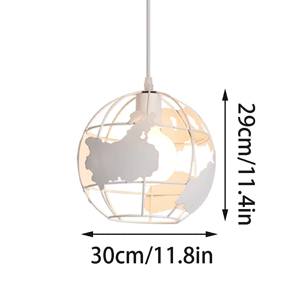 Przemysłowe Oświetlenie Wiszące, Sufitowa Oprawa Wisząca Metalowa W Stylu Vintage E26 Base Single Head Dekoracyjne Oświetlenie Wiejskie Do Jadalni Z Blatem Kuchennym Sypialnia Restauracyjna, SHUANGZ