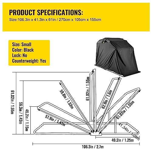 Abri de moto étanche et robuste : couverture haut de gamme pour garage