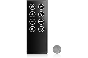 Bose Solo 5 10 15 Series II TV Soundbar Remote Control Replacement