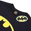 DC Comics Men's Batman Logo T-shirt T Shirt, Black, XXL UK #5