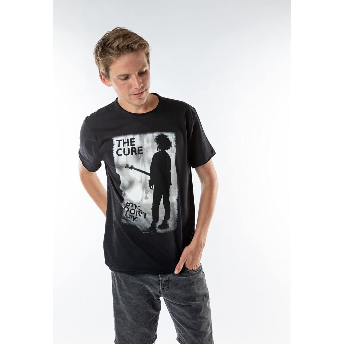 Amplified La Cura-I Ragazzi Non Piangono T-Camicia Uomo
