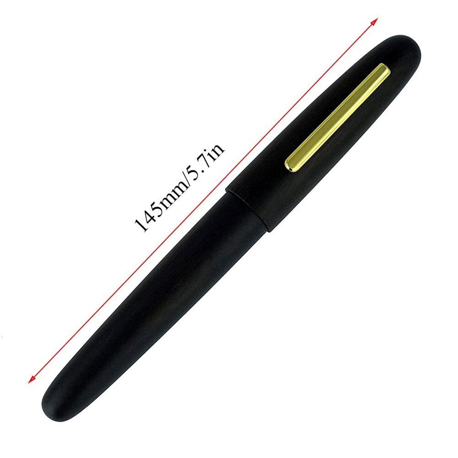 Penna in legno dal design classico con convertitore liscio penne