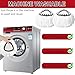 3 Pack White Spin Mop Replacement Heads, Mop Head Replacement 100% Microfiber, Deep Cleaning, Spin Mop Refill Replacement Head Compatible with 1-Tank System