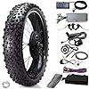 E-Bike Fat Tire Motor Wheel Conversion Kit 20/24/26in Rear Drive Wheel 1kw 48V Power Controller Driver Kit Turn Bicycle to High Power Electric Bike #2