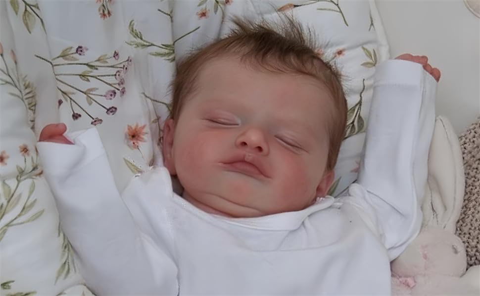 BNNPUU Poupée Reborn Fille Reborn Bébé Corps en Tissu Doux comme Un